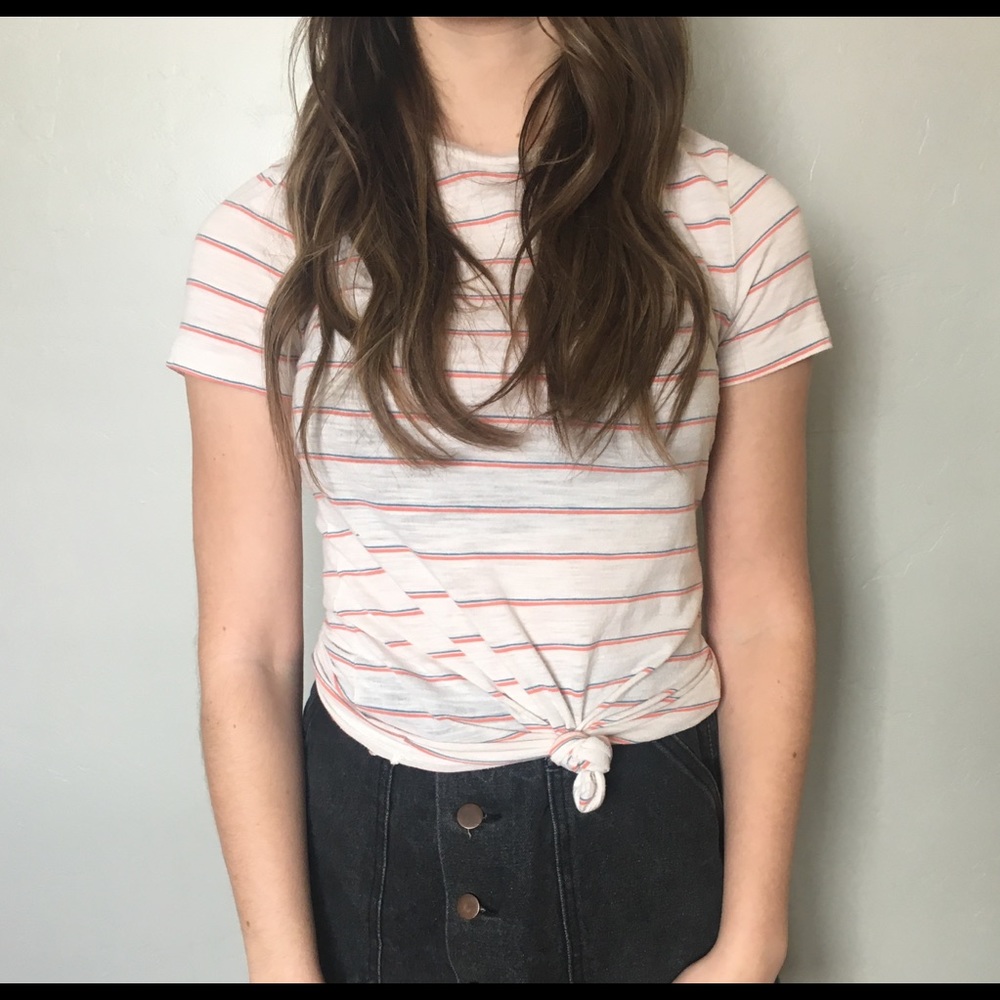 Stripped tee